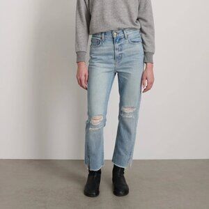 B Sides Jeans Stowe Jean Allen Destroy cropped straight leg size 26